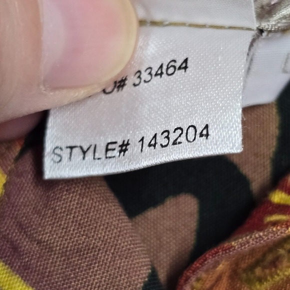 The Territory Ahead Shirt Mens Large Button Up Short Sleeve Aztec Southwestern - Picture 6 of 9